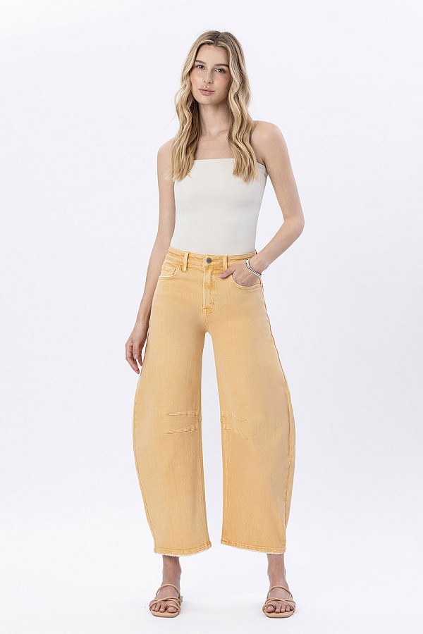 SUPER HIGH RISE HORSESHOE JEANS F62...